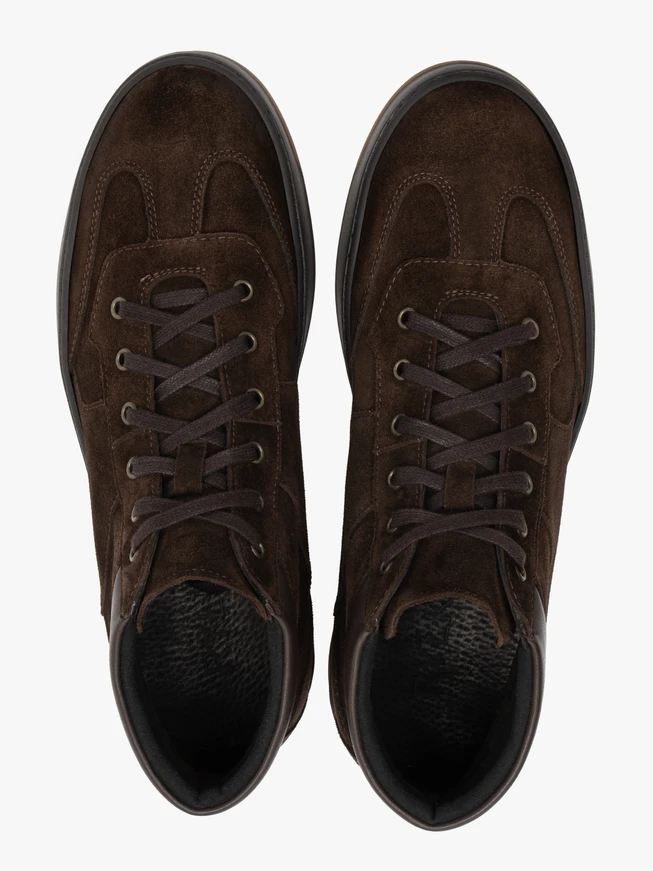 Dunkelbraune Sportstiefel