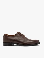 Braune Premium-Halbschuhe für Männer