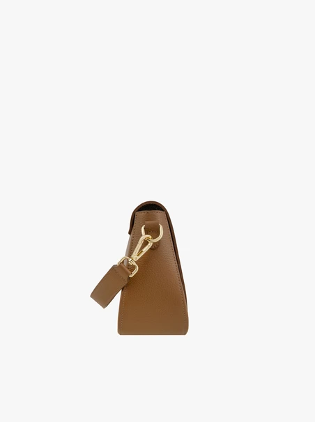 Handtasche aus Erzleder und Velours