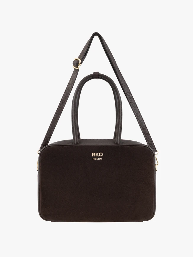 Braune Bowlingtasche