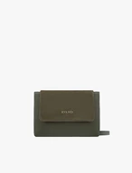 Kleine Handtasche in Olive