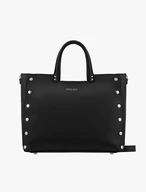 Large Black Studded Bag