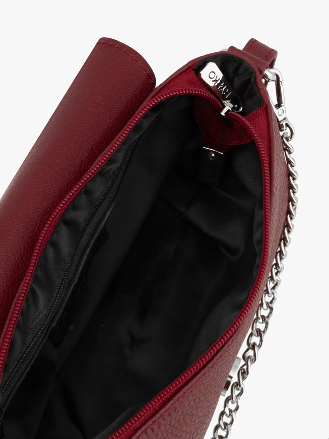Maroon Kette Handtasche für Frauen
