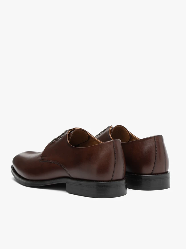 Braune elegante Halbschuhe