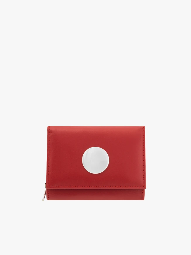 Red women's wallet