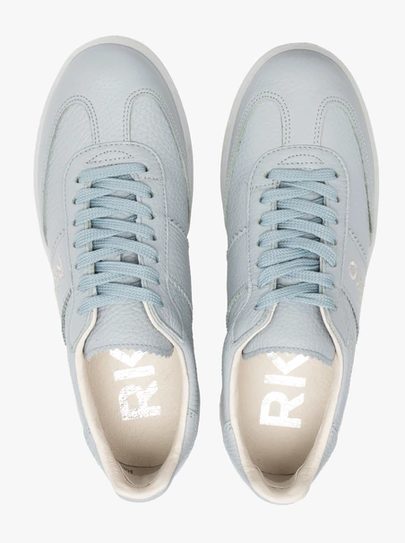 Light blue sporty flat shoes