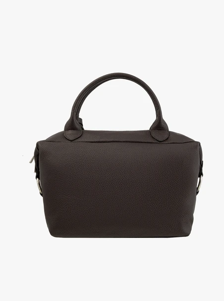 Große weiche Shopper-Tasche in Schokolade