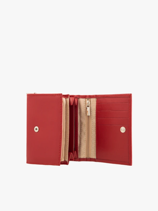 Red women's wallet