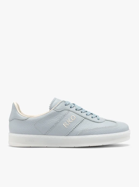 Light blue sporty flat shoes
