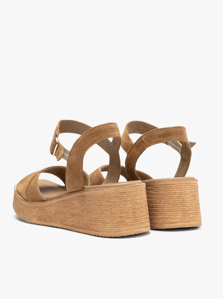 Rote Damen-Sandalen
