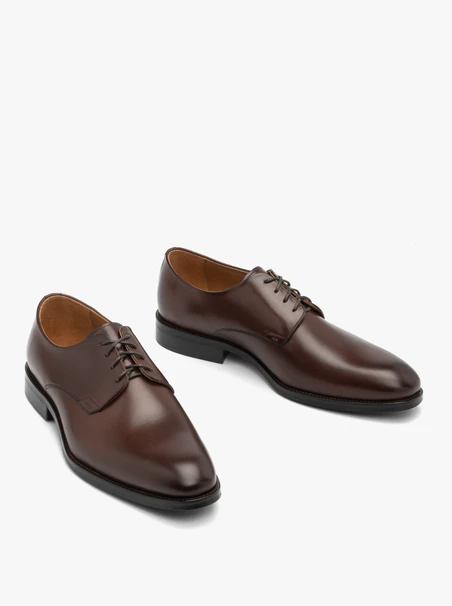 Braune elegante Halbschuhe
