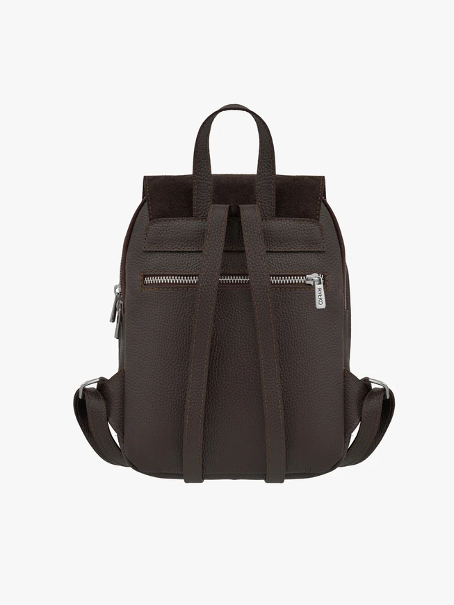 Brauner Lederrucksack