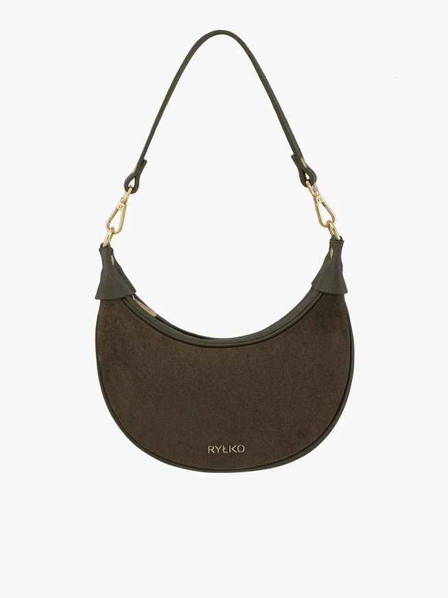 Olive kleine elegante Handtasche