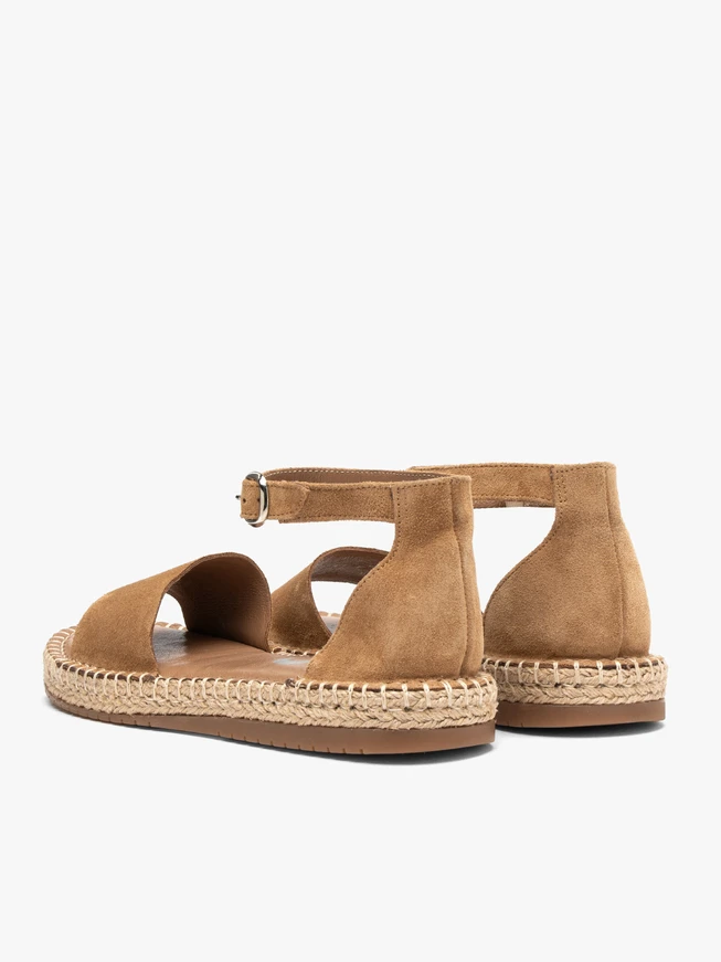 Ginger flat velvet sandals