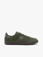 Khaki women's lace-up sport shoes