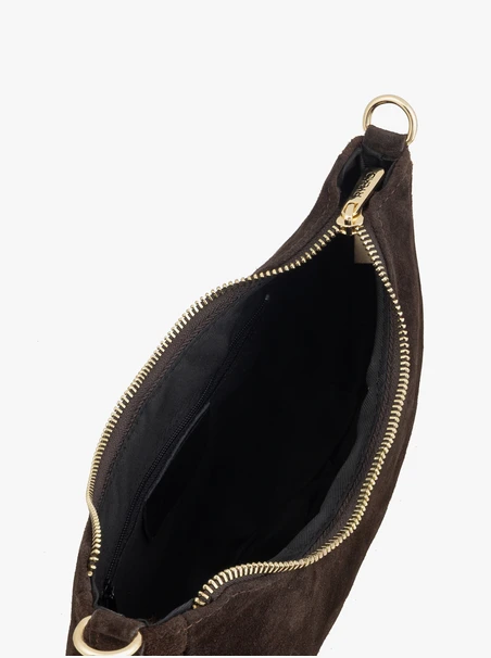 Braune Boho-Handtasche mit Quasten