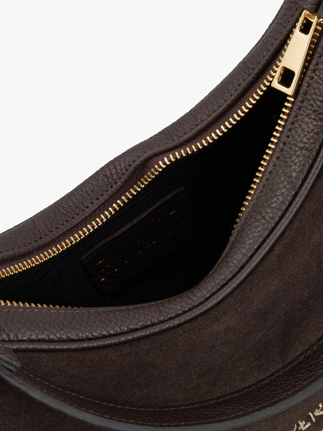 Schokolade Damenhandtasche elegant