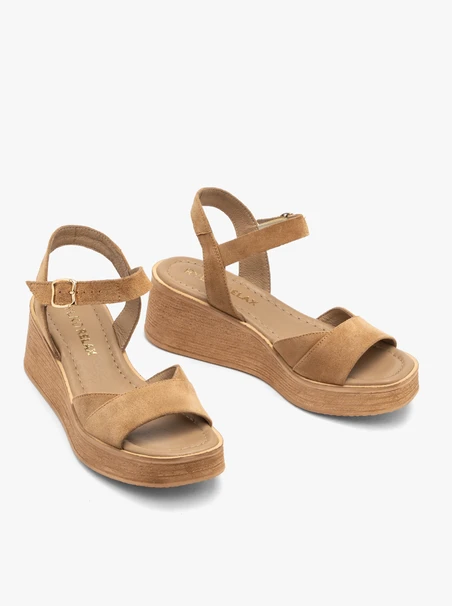 Rote Damen-Sandalen