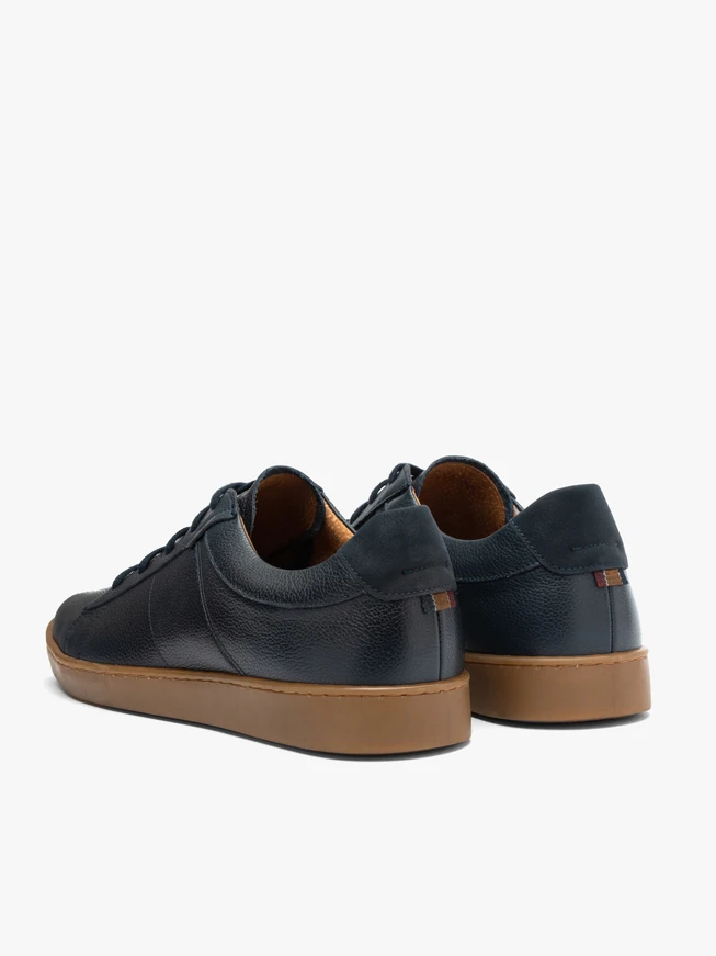 Marineblaue lässige Halbschuhe