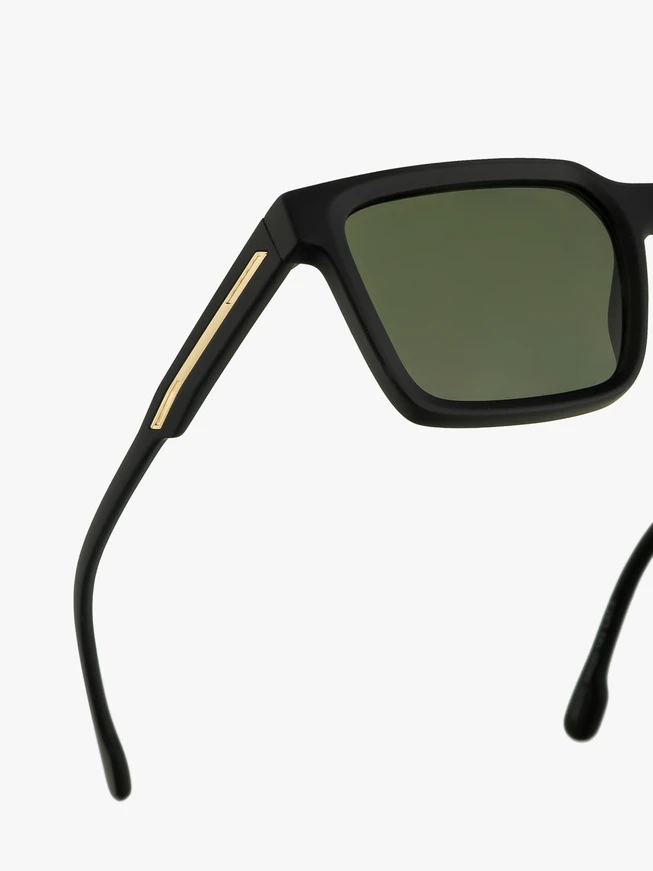 Schwarz umrandete Herren-Sonnenbrille