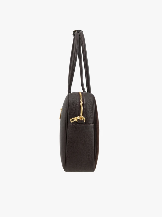 Braune Bowlingtasche