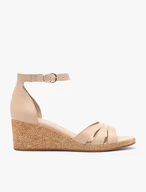 Beige Damen-Sandalen