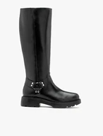 Biker-Stiefel mit Metallverzierungen