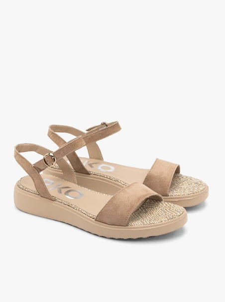 Beige women’s sandals