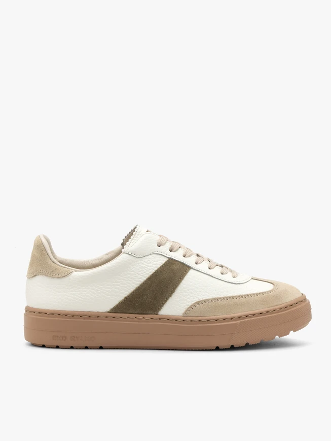 Damen beige sportliche Halbschuhe