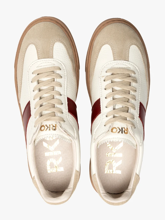 Mehrfarbige Sporthalbschuhe für Frauen
