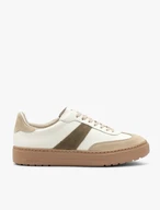 Damen beige sportliche Halbschuhe