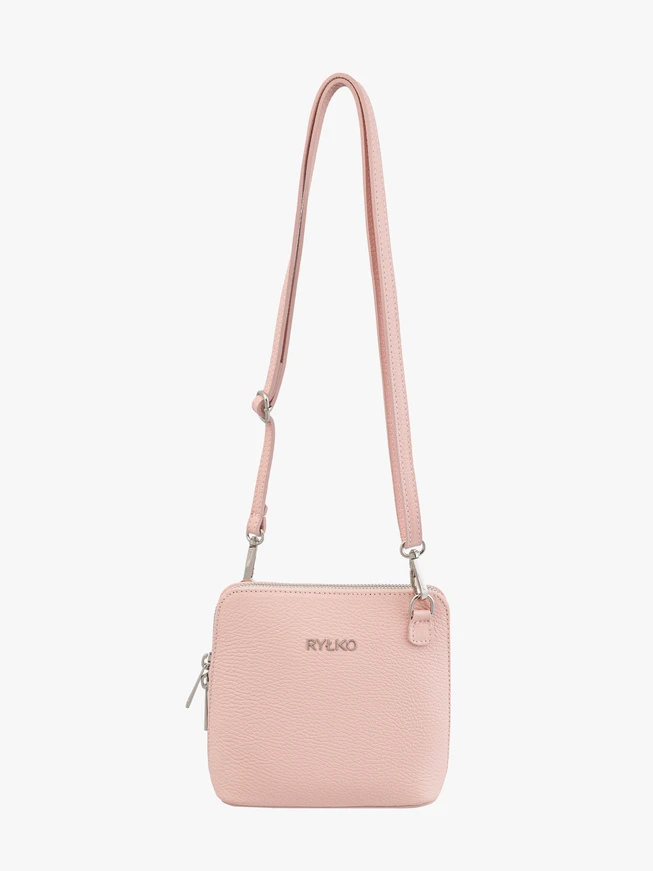 Hellrosa kleine Damenhandtasche