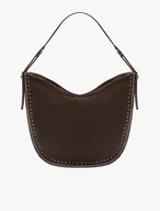 Weiche Shopper-Tasche für Frauen in Schokolade