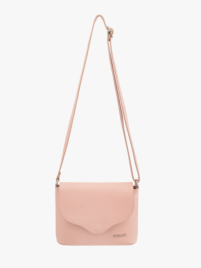 Hellrosa kleine Handtasche für Frauen