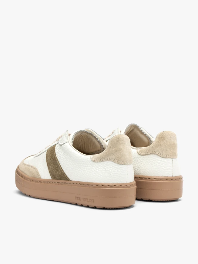 Damen beige sportliche Halbschuhe