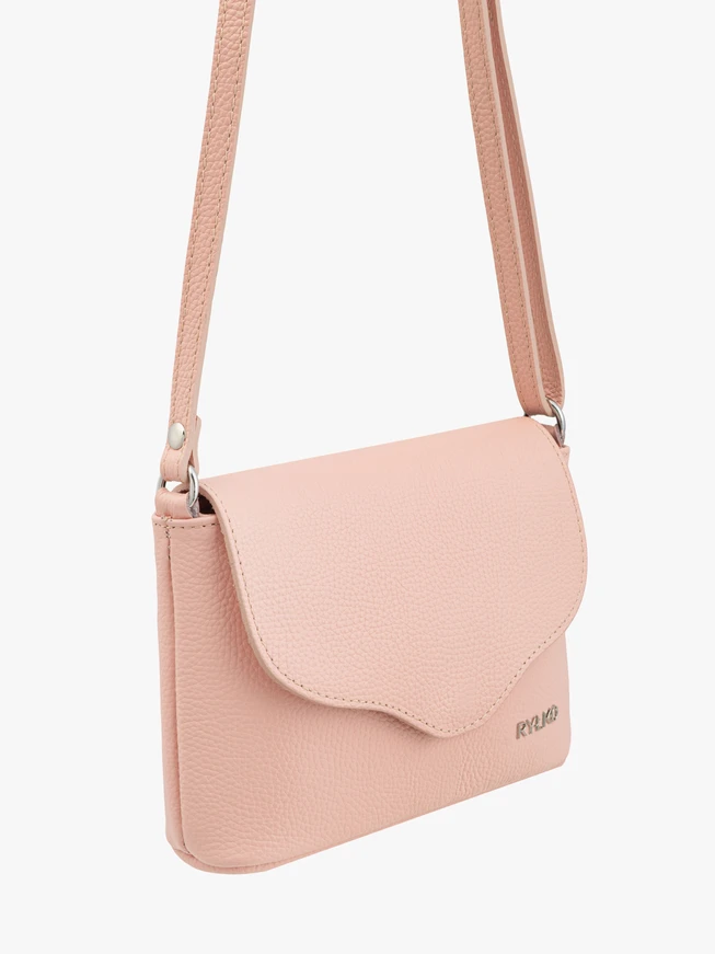 Hellrosa kleine Handtasche für Frauen