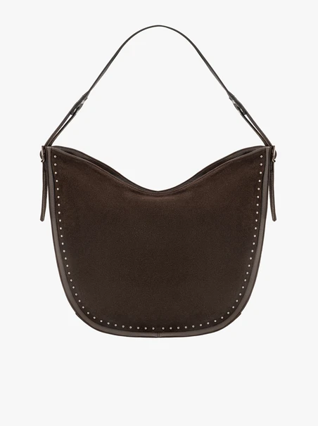 Weiche Shopper-Tasche für Frauen in Schokolade