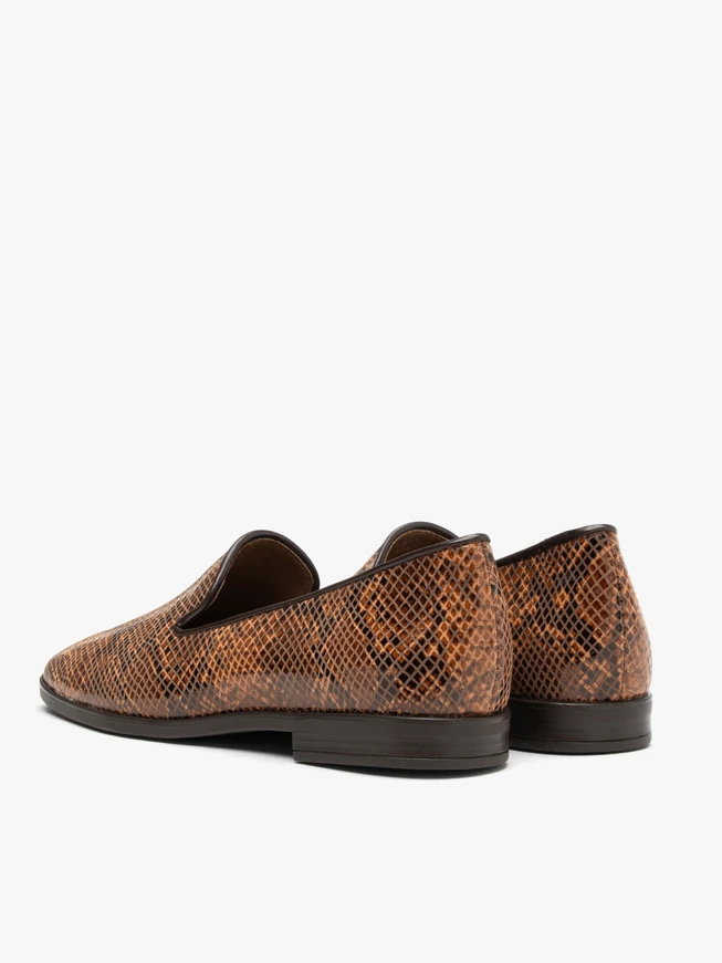 Damen Mokassins mit Tiermotiv