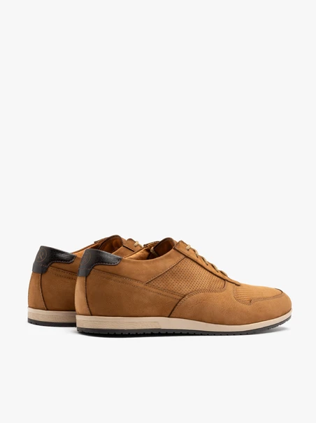 Brown men’s sporty shoes
