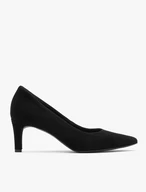 Suede stiletto pumps