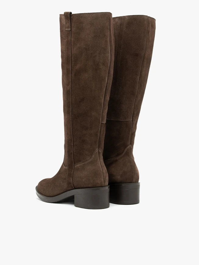 Braune Stiletto-Stiefel