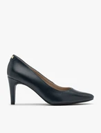 Marineblaue Damen-Stiletto-Pumps