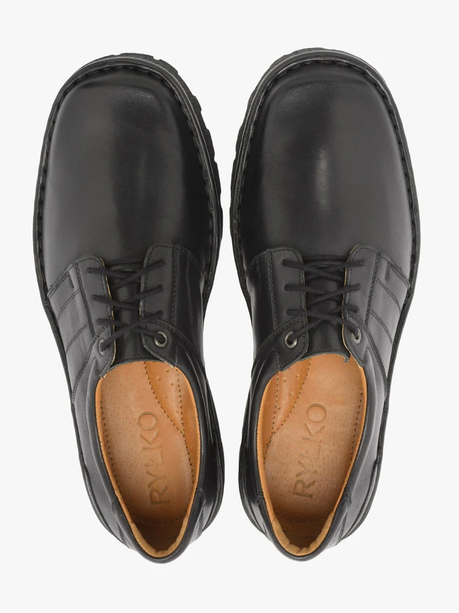 HERREN HALBSCHUHE SCHWARZ