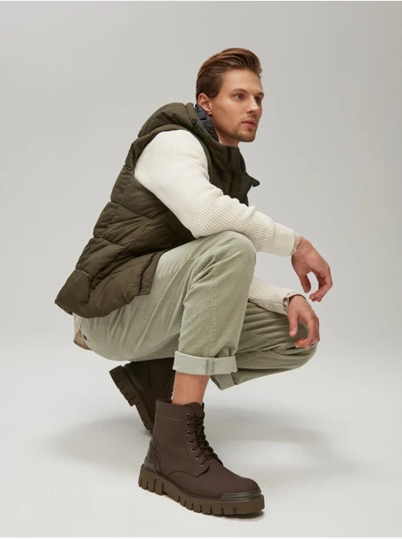 Braune Herrenstiefel