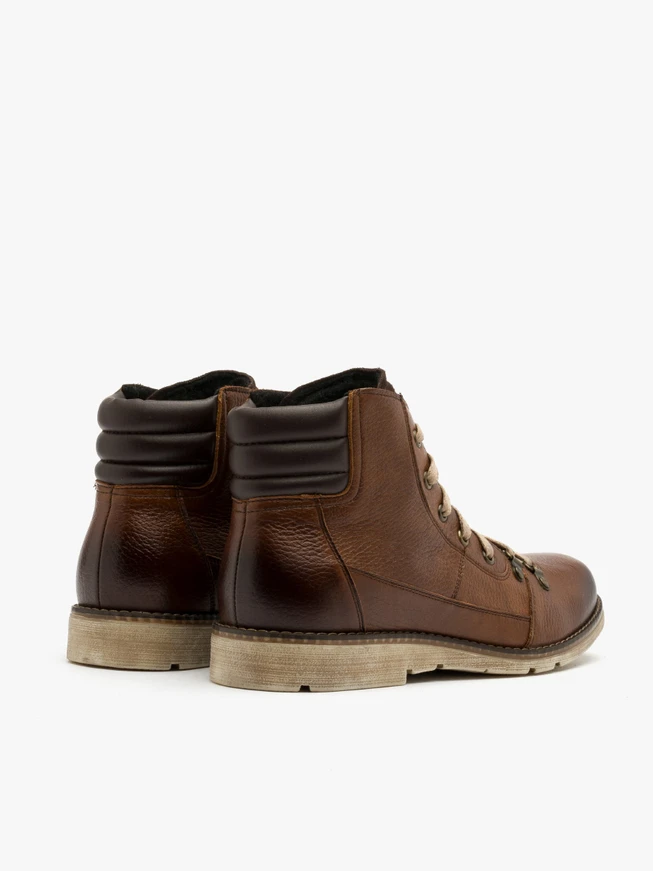 Herren-Kombistiefel aus Leder