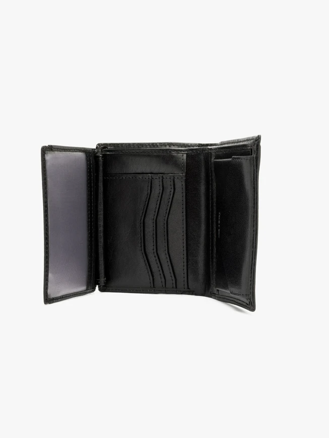 Schwarzes Portemonnaie für Männer