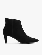 Stöckelschuhe aus schwarzem Velours