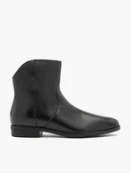 Schwarze kurze Cowboystiefel