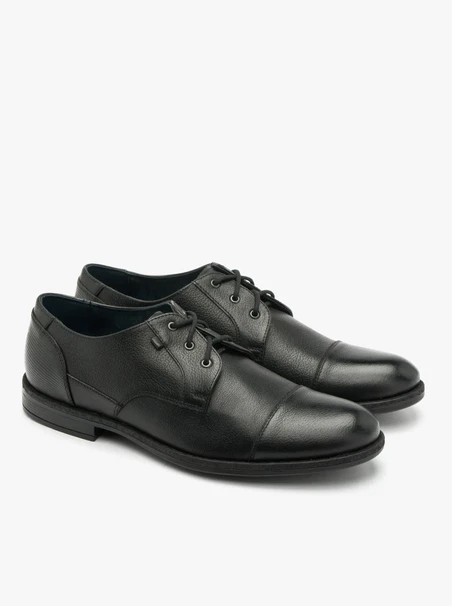 Schwarze Halbschuhe für Männer