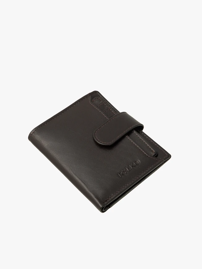 Brown leather women’s wallet